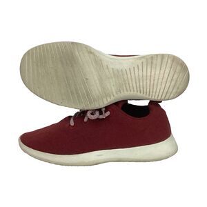 Allbirds Wool Runners - Men's Size 9 - Burgundy Red - Low Running Shoes